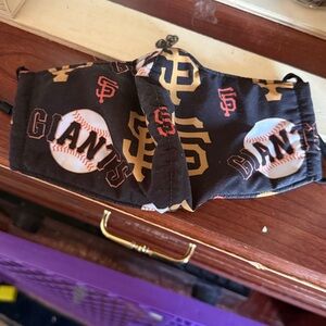 Black and Red Patterned Face Mask